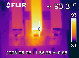 die Temperatur ist im Vergleich zu den anderen Anschlssen definitiv  zu hoch